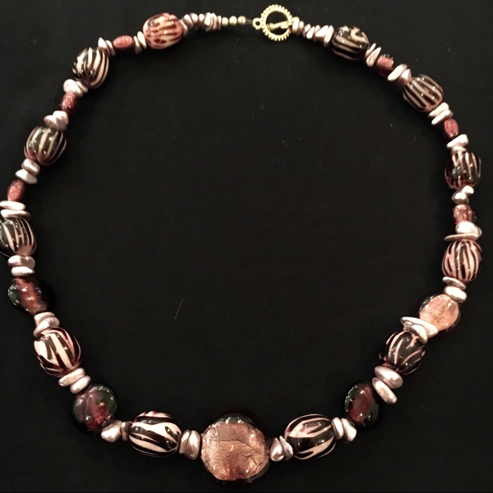 Purple Quartz Necklace Toogle 12” - Picture 4 of 6